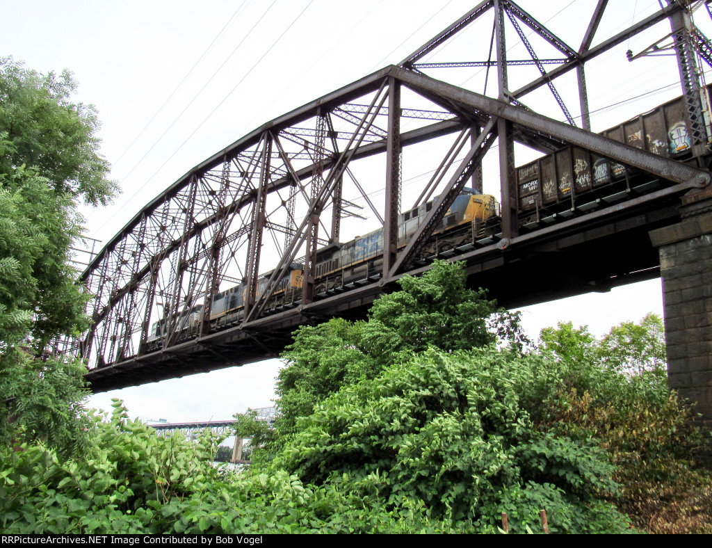 Conrail YPCA15 on Delair Bridge